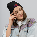 Goose on the loose Duck Goose Funny Gift Embroidered Beanie - JonPrint | Discover cool t-shirts for every style and occasion