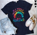 In A World Full Of Roses Be A Sunflower T-Shirt Unisex classic tee - JonPrint | Discover cool t-shirts for every style and occasion